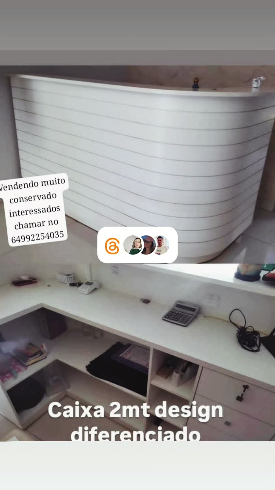 Balcão caixa de loja — foto 1